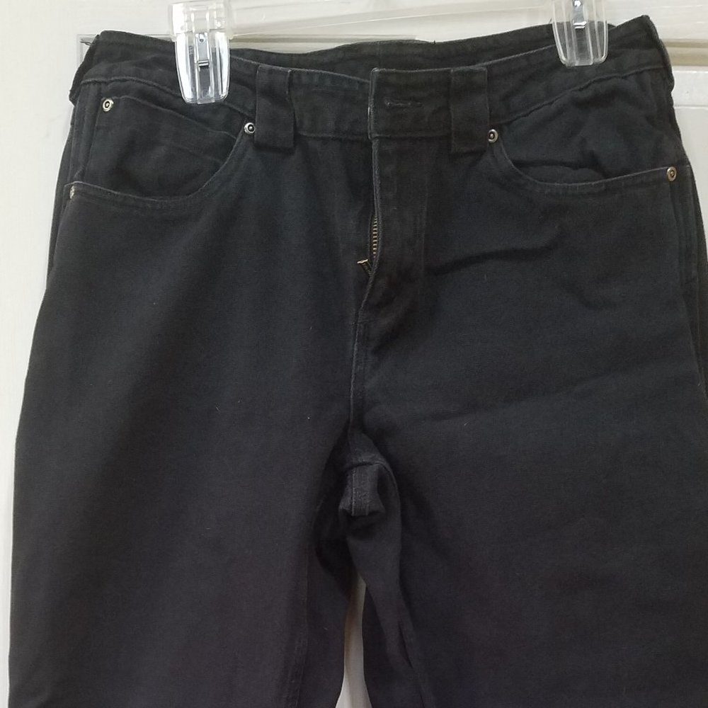 Duluth Trading Firehose Cargo Pants 12x33 black